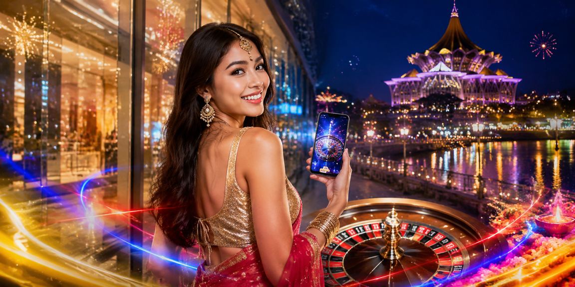 Permainan Roulette bergaya Kuching Sarawak untuk pengguna kasino Malaysia di 42600