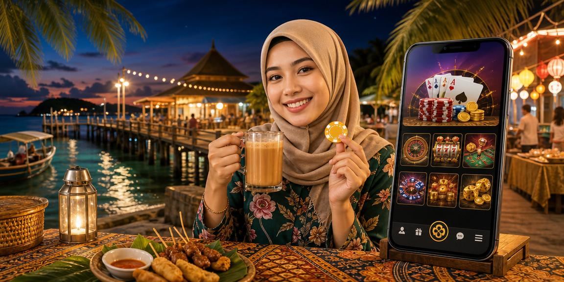 Kasino mudah alih bergaya Terengganu untuk pengguna permainan meja Malaysia di 42600